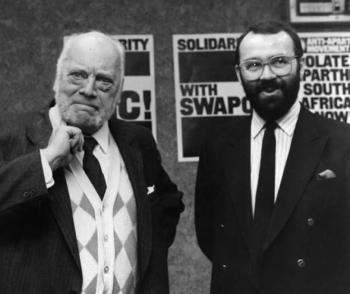 Bob Dunbar with ACTT President Bruce Anderson