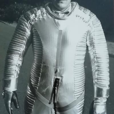 Robert Cartwright when he worked on 2001: A Space Odyssey